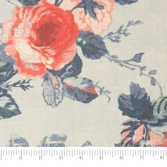 Waverly Apple Hill Chambray Linen & Cotton Blend Home Décor Upholstery Fabric